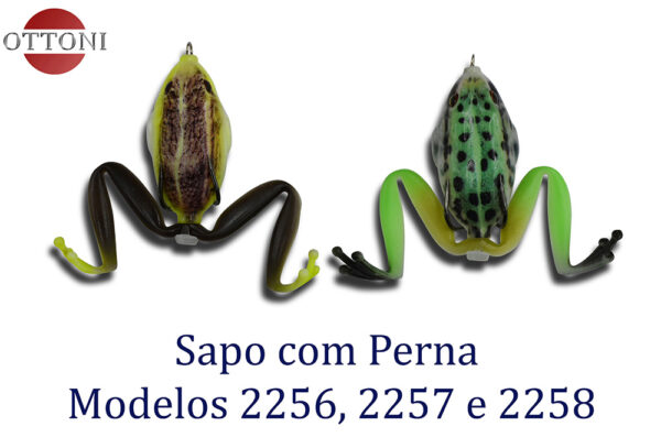 Sapo com perna 2256